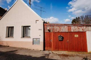Haus kaufen in 2274 Rabensburg, Geben sie dieser Immobilie neuen Charme. Neuer Lebensmittelpunkt mit Grünblick ruhige Siedlungsrandlage