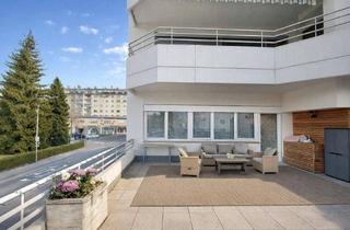 Wohnung kaufen in Kraßniggstraße, 9020 Klagenfurt, Klagenfurt - Kraßniggstraße: Stilvoll sanierte & vermietete 3-ZI-Anlegerwohnung mit XL Terrasse (50 qm)