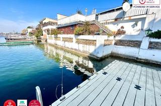 Garagen kaufen in Donau, 1220 Wien, Neuer Preis!! Donau-Juwel direkt am Wasser mit privatem Boots­anlegeplatz