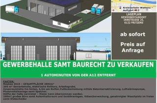 Lager kaufen in Innstraße 25, 6122 Fritzens, Gewerbehalle auf Baurecht zu verkaufen