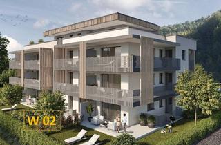 Wohnung kaufen in Linzer Bundesstraße, 5020 Salzburg, KAUF SALZBURG-STADT: NEUBAU/ERSTBEZUG - LINZER BUNDESSTRASSE 67: 58 m² 2-Zimmer-Gartenwohnung - mit 58 m² Eigengarten und Terrasse - Top W 2 - bezugsfertig binnen 4-6 Wochen