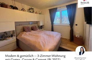 Wohnung kaufen in 4493 Wolfern, Modern & gemütlich -- 3-Zimmer-Wohnung mit Garten, Garage & Carport (BJ 2022)