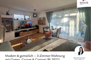 Wohnung kaufen in 4493 Wolfern, Modern & gemütlich -- 3-Zimmer-Wohnung mit Garten, Garage & Carport (BJ 2022)