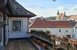 Wohnung mieten in 3500 Krems an der Donau, Über den Dächern von Krems – Altbau mit Dachterrasse