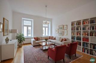 Wohnung kaufen in Kutschkermarkt, 1180 Wien, Charmante 5-Zimmer-Altbauwohnung nahe dem Schubertpark