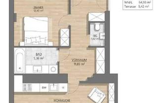 Wohnung kaufen in Lorystraße, 1110 Wien, Dachwohnung - Charmante 64,70m2 Eigentumswohnung mit 5,42 m2 Terrasse - Nähe U3