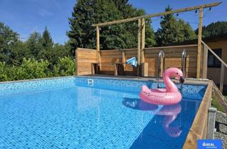 Haus kaufen in 9554 Sankt Urban, Barrierefreier Bungalow mit XL-Garten und Pool in Ruhelage