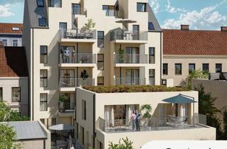 Wohnung kaufen in Blumengasse, 1170 Wien, Bezauberndes Apartment mit Terrasse in PASSIVHAUS - barrierefrei - sonnig und hell - Tiefgarage