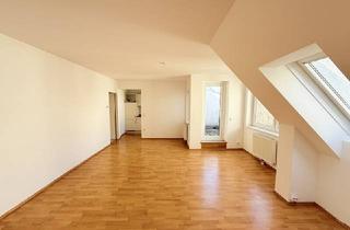 Wohnung kaufen in Sechshauser Straße, 1150 Wien, Helle 2-Zimmer Wohnung im Dachgeschosszubau inkl. Lift und Terrasse