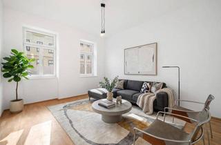 Wohnung kaufen in 1150 Wien, Charmante Altbauwohnung mit Garten – ruhiges Wohnen mit privatem Grünbereich