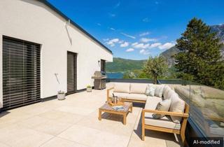 Wohnung kaufen in 4813 Altmünster, Außergewöhnliches Wohnerlebnis - mit Lift und traumhaften Ausblick auf den Traunsee und in die Berge