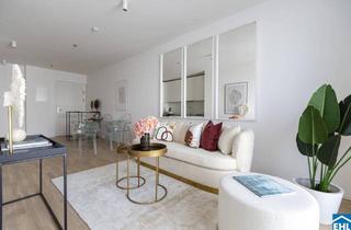 Wohnung mieten in 1100 Wien, Aussicht über Wien aus dem Metropolitan: 1-Zimmer-Wohntraum