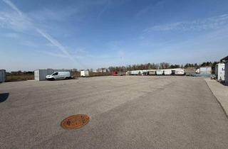  in 4063 Hörsching, Asphaltiertes Gewerbegrundstück in Hörsching mit vorhandenen Duplexgaragen und guter Infrastruktur