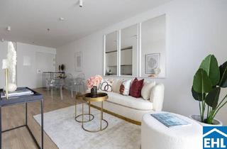 Wohnung mieten in 1100 Wien, Aussicht über Wien aus dem Metropolitan: 1-Zimmer-Wohntraum