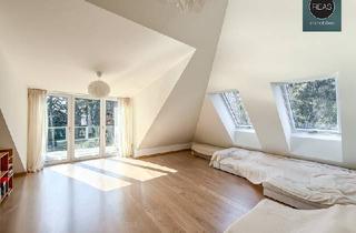 Maisonette mieten in 1190 Wien, Provisionsfrei: Klimatisiertes Dachgeschoss Maisonette Apartment mit 2 Balkonen in Bestlage von Grinzing!