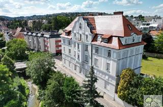Wohnung kaufen in 3400 Klosterneuburg, Gewinner des Klosterneuburger Stadtbildpreis 2024! Traumhafte Dachgeschosswohnung in Klosterneuburg - Modernes Wohnen mit Terrasse