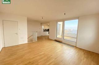 Maisonette mieten in Prager Straße 105 + 109, 1210 Wien, Moderne Maisonette-Wohnung mit großem Balkon entlang Prager Straße! Straßenbahn, S-Bahn und viele Geschäfte in der Umgebung!