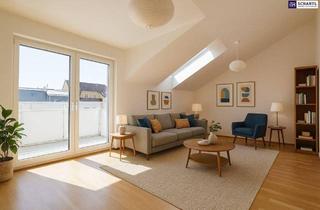 Wohnung mieten in Lilienthalgasse 21, 8020 Graz, Charmante Dachgeschosswohnung mit viel Licht und luftiger Raumhöhe! Innenhof-Süd-Ausrichtung! Top Anbindung! Ab sofort verfügbar!