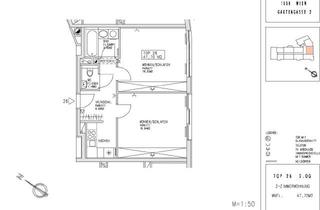 Wohnung mieten in Siebenbrunnengasse, 1050 Wien, 2 Zimmer Wohnung in bester Lage - 1050 Wien - ideal als WG!