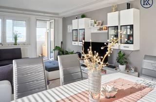 Wohnung kaufen in Markomannenstraße, 1220 Wien, U1-Anbindung & Weitblick: Großzügige 3-Zimmer-Wohnung mit Loggia nahe Donauzentrum