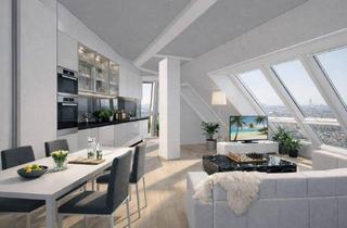 Wohnung kaufen in Brünner Straße 59, 1210 Wien, Exklusive Eigentumswohnungen- 3 Zimmer Dachgeschosswohnung mit Loggia