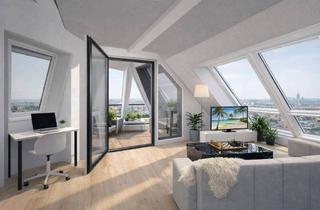 Wohnung kaufen in Brünner Straße 59, 1210 Wien, Exklusive Eigentumswohnungen- 3 Zimmer Dachgeschosswohnung mit Wintergarten und 2 Bädern