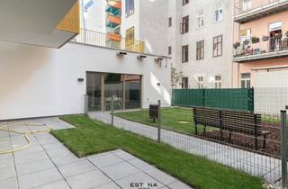 Wohnung kaufen in Leystraße, 1200 Wien, Urban wohnen, grün genießen – Erdgeschosswohnung mit Garten - provisionsfrei