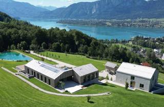 Haus kaufen in 5310 Tiefgraben, Ein Ort Für Besondere Momente! Refugium am Mondseeberg auf 2,8 Hektar mit Spektakulärem Seepanorama