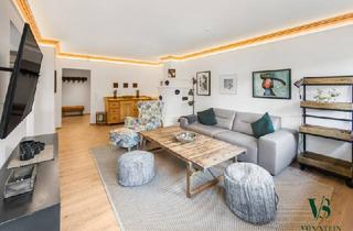 Wohnung mieten in 6370 Kitzbühel, Stilvolle Gartenwohnung in Kitzbühel ? 3 Zimmer, ca. 300 m² Garten & Garage