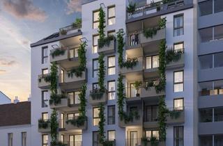 Wohnung kaufen in Ottakringer Straße 26/32, 1170 Wien, Nachhaltig & hoch oben am Yppenplatz. - 3 m Raumhöhe XL Dachterrasse im Dachgeschoss