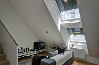 Wohnung mieten in St.Anna Kinderspital, 1090 Wien, 3 Zimmer DG-Wohnung mit Terrasse im Altbau+Garagenplatz/ Nähe St. Anna Kinderspital