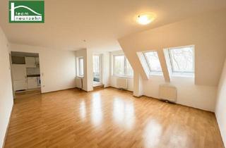 Wohnung kaufen in Sechshauser Straße, 1150 Wien, Hofseitige DG-Wohnung mit Terrasse in Sechshaus - 5 Gehminuten zu U4 und U6!