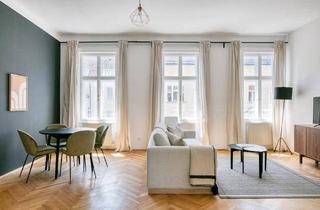 Wohnung mieten in Breitenfelder G. 18, 1080 Wien, Bestlage im 8. Bezirk, Altbautraum top saniert, hoch, sonnig & geräumig, UBahn in Gehweite, 3 Zimmer (VIE29)