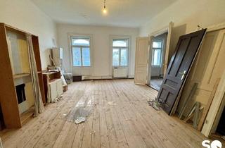 Wohnung kaufen in 1080 Wien, #SQ - HELLE 5-ZIMMER-ALTBAUWOHNUNG MIT BALKON NÄHE U2 RATHAUS!