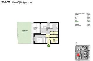 Wohnung kaufen in 3300 Amstetten, SILBERWEISS 25 - Neubau - Gartenwohnung mit Terrasse