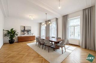 Wohnung mieten in 1010 Wien, Traumhafte 5-Zimmer Altbauwohnung beim Palais Coburg