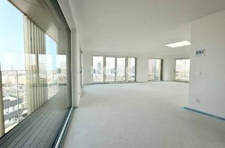 Penthouse kaufen in 1100 Wien, Ganz oben mit Traumblick über Wien: Penthouse mit außergewöhnlicher Architektur: Provisionsfrei direkt beim Hauptbahnhof