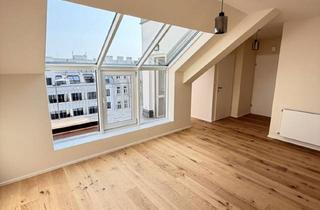 Wohnung kaufen in Beckmanngasse, 1150 Wien, TOP-Lage! Sonnige-Dachgeschoßwohnung mit zwei Terrassen, Blick auf Schönbrunn