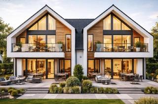 Doppelhaushälfte kaufen in 5020 Salzburg, Bestlage Leopoldskron: Teilbares Grundstück mit Doppelhaus-Projektstudie