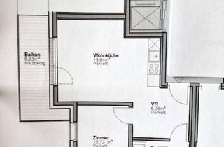 Wohnung mieten in 1150 Wien, Ruhige und verkehrsgünstige Single- oder Paarwohnung, mit Balkon ins Grüne, zu vermieten