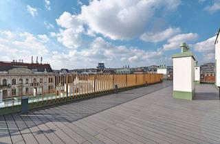 Penthouse kaufen in Kettenbrückengasse 22/24, 1040 Wien, LUXUS-PENTHOUSE DIREKT AM NASCHMARKT! Grandiose Dachterrasse mit traumhaften Wienblick