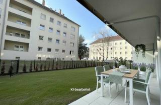 Wohnung kaufen in Mörikeweg, 4020 Linz, Sonne Genießen im Eigenem Garten - Exklusive 3-Zimmer Wohnung Inklusive Nachhaltigem Energiesystem