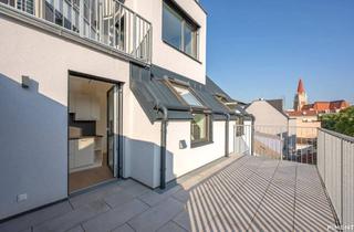 Wohnung kaufen in Breitenseer Straße, 1140 Wien, MODERNE 2 ZIMMER DG WOHNUNG MIT TERASSE @ BREITENSEER STRASSE 26 - bis spätestens 12/29 gut vermietet