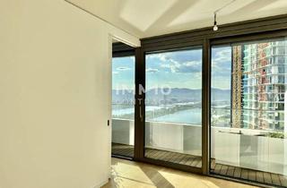 Wohnung kaufen in Wagramer Straße, 1220 Wien, DANUBEFLATS - 30. Etage: Exklusive XXL-2-Zimmer Wohnung. Elevate your Lifestyle