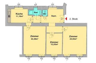 Büro zu mieten in Wiener Straße, 3100 Sankt Pölten, Büro/Kanzlei - Ruhelage mitten in St. Pölten