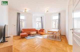 Wohnung mieten in Rennweg 102, 1030 Wien, Eleganz & Wohnkomfort vereint! Vollmöblierte 3-Zimmer-Wohnung – All-inclusive – 6 Monate Befristung!