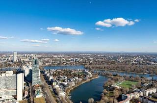Wohnung mieten in Donau-City-Straße, 1220 Wien, Ein exklusives Domizil auf höchstem Niveau: Großzügige Rundum-Loggia und atemberaubender Weitblick