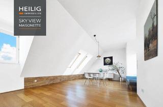 Maisonette kaufen in 1020 Wien, 143 m² Dachgeschoß-Maisonette mit zwei Dachterrassen im Herzen des 2. Bezirks, nahe Prater!