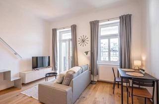 Wohnung mieten in 1200 Wien, Short-term apartment in walking distance to AUGARTEN, 2-6 months, fully furnished with balcony!