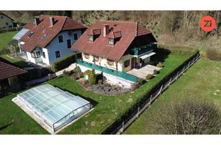 Einfamilienhaus kaufen in 4100 Ottensheim, Gepflegtes Einfamilienhaus mit Pool, Wellnessbereich, Sauna und Gartenoase in Ottensheim